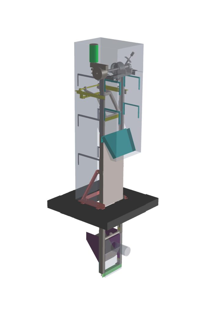 Vertical Basket Screen - Equipwater - special Pump Station and Lift station